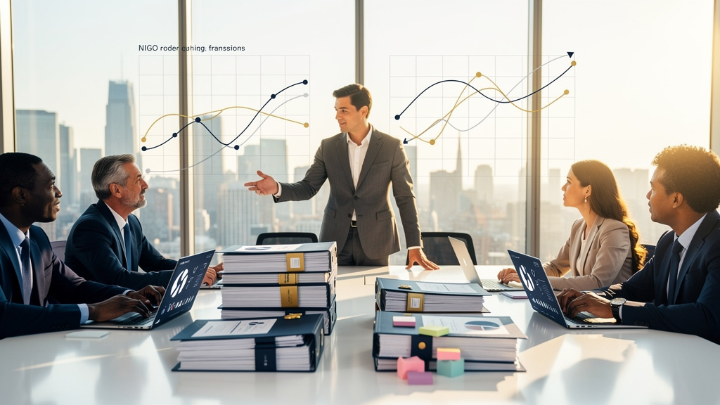 Repapering consultant reviewing NIGO rate data and form submission benchmarks on a dashboard